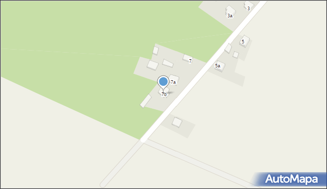 Kurzelów, Kolonie, 7b, mapa Kurzelów