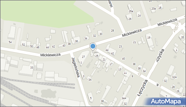 Kutno, Kopernika Mikołaja, 27, mapa Kutno
