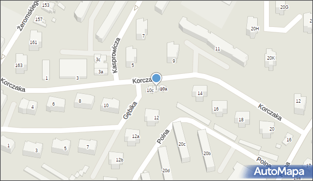 Kwidzyn, Korczaka Janusza, 10b, mapa Kwidzyn