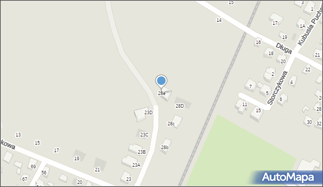 Kwidzyn, Koszykowa, 28e, mapa Kwidzyn