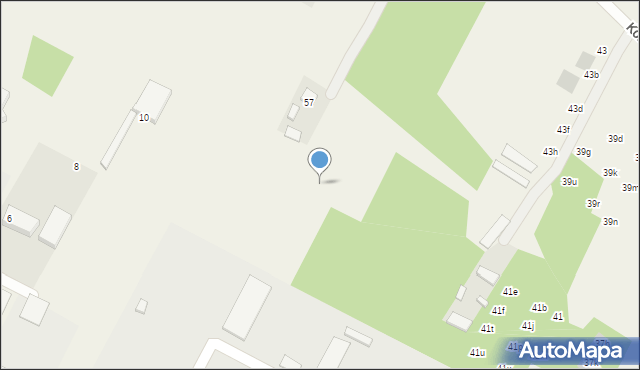 Łajski, Kolejowa, 53t, mapa Łajski