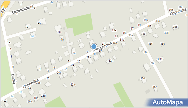 Łańcut, Kopernika Mikołaja, 28, mapa Łańcut