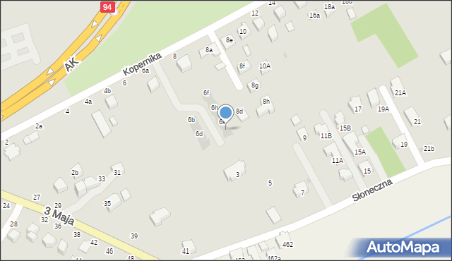 Łańcut, Kopernika Mikołaja, 6l, mapa Łańcut