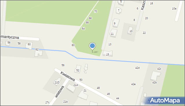 Łazy, Koralowa, 6, mapa Łazy