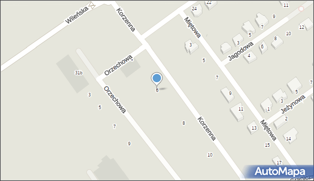 Lębork, Korzenna, 6, mapa Lębork