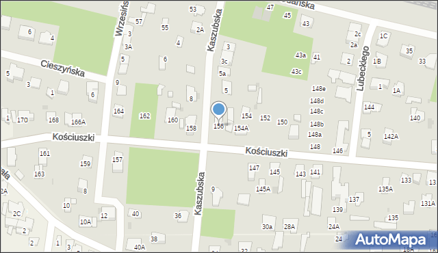 Legionowo, Kościuszki Tadeusza, gen., 156, mapa Legionowo