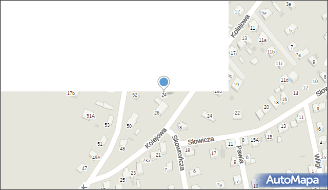 Libiąż, Kolejowa, 24, mapa Libiąż