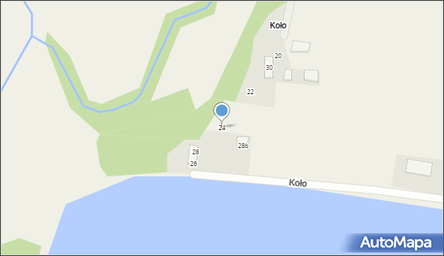 Ligota, Koło, 24, mapa Ligota
