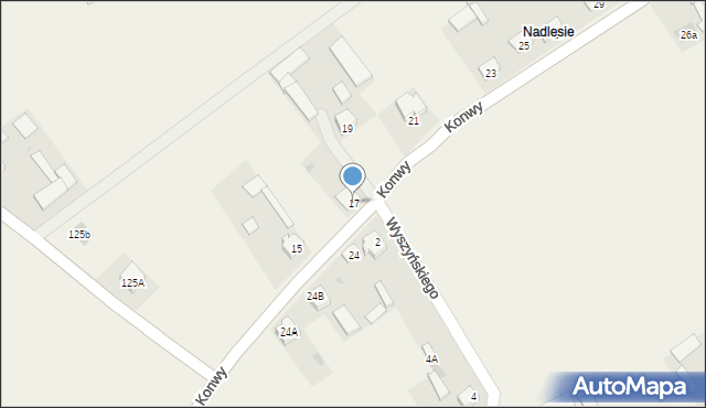 Lipniki, Konwy Stacha, 17, mapa Lipniki