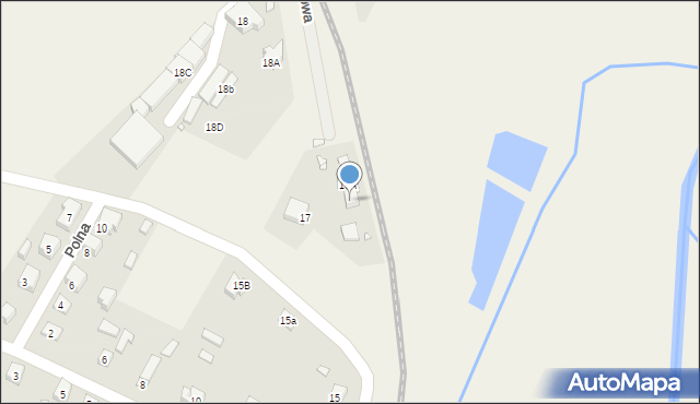 Łomnica, Kolejowa, 16B, mapa Łomnica