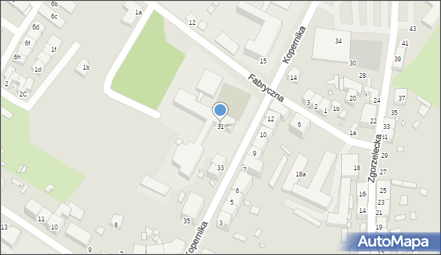 Lubań, Kopernika Mikołaja, 31, mapa Lubań