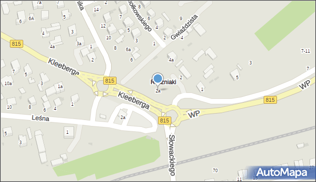 Lubartów, Kopernika Mikołaja, 2a, mapa Lubartów