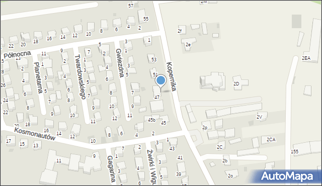 Lubartów, Kopernika Mikołaja, 49, mapa Lubartów