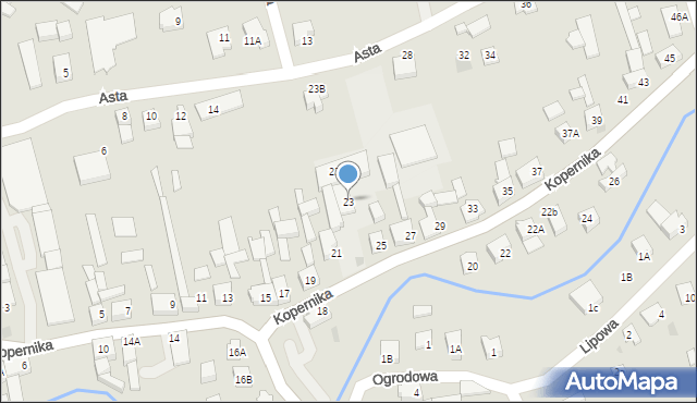 Lubawa, Kopernika Mikołaja, 23, mapa Lubawa