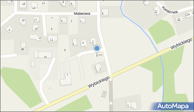 Lublewo Gdańskie, Konwaliowa, 3, mapa Lublewo Gdańskie