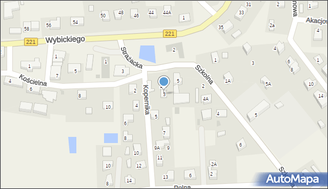 Lublewo Gdańskie, Kopernika Mikołaja, 3, mapa Lublewo Gdańskie