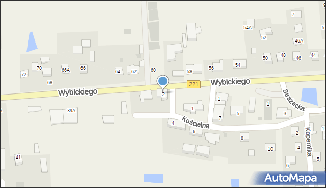 Lublewo Gdańskie, Kościelna, 2, mapa Lublewo Gdańskie