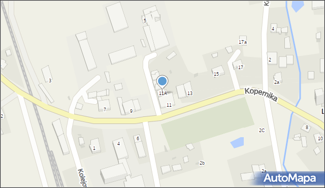 Lubomino, Kopernika Mikołaja, 11A, mapa Lubomino