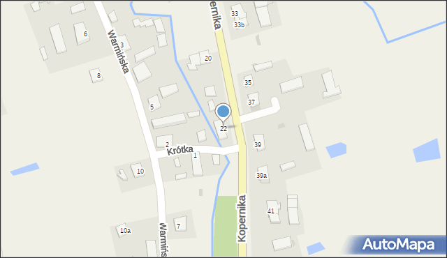 Lubomino, Kopernika Mikołaja, 22, mapa Lubomino