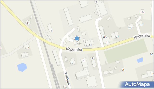 Lubomino, Kopernika Mikołaja, 7, mapa Lubomino