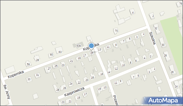 Lubraniec, Kopernika Mikołaja, 15, mapa Lubraniec
