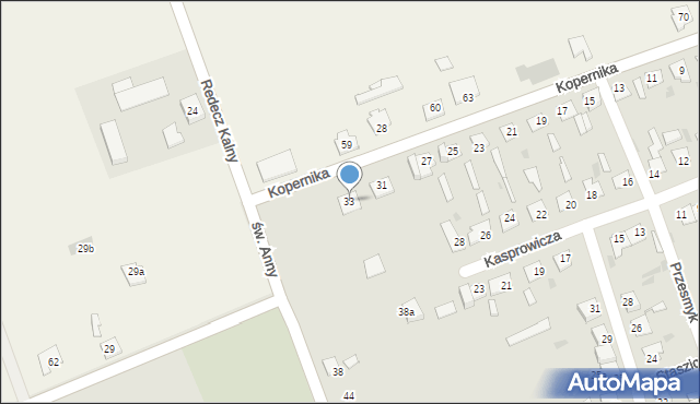 Lubraniec, Kopernika Mikołaja, 33, mapa Lubraniec