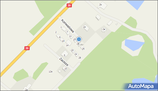 Lubsza, Konwaliowa, 21, mapa Lubsza