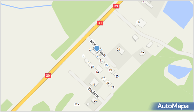 Lubsza, Konwaliowa, 7, mapa Lubsza