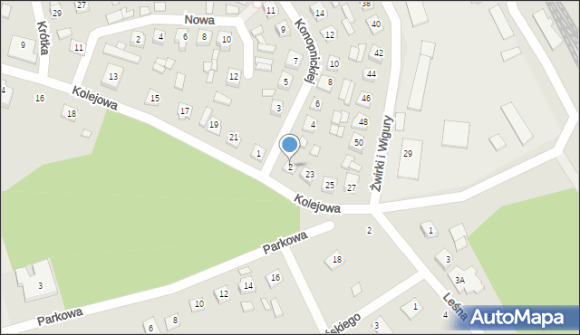 Lubycza Królewska, Konopnickiej Marii, 2, mapa Lubycza Królewska