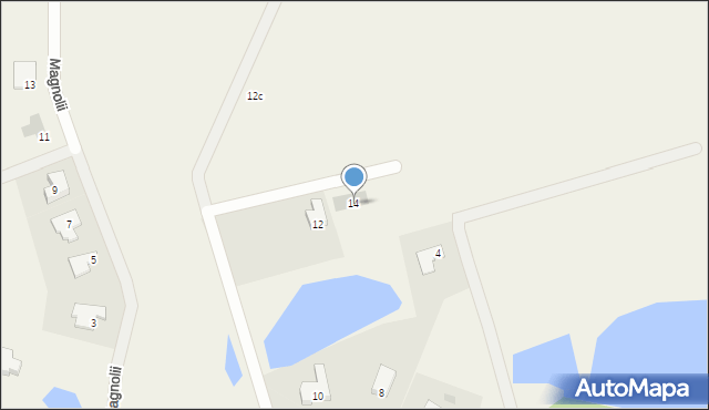 Ługwałd, Kopernika Mikołaja, 14, mapa Ługwałd