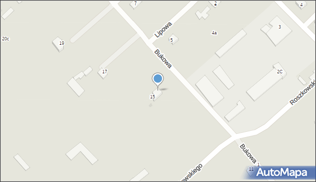 Magnuszew, Kolonia Magnuszew, 2A, mapa Magnuszew