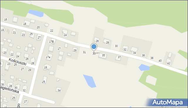 Majdan Królewski, Kopernika Mikołaja, 33, mapa Majdan Królewski