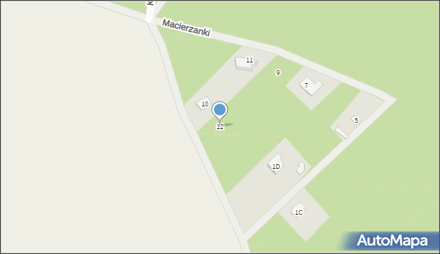 Makówka, Koperkowa, 12, mapa Makówka