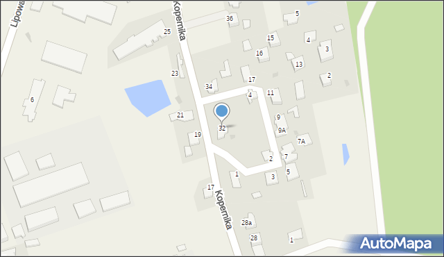 Małdyty, Kopernika Mikołaja, 32, mapa Małdyty