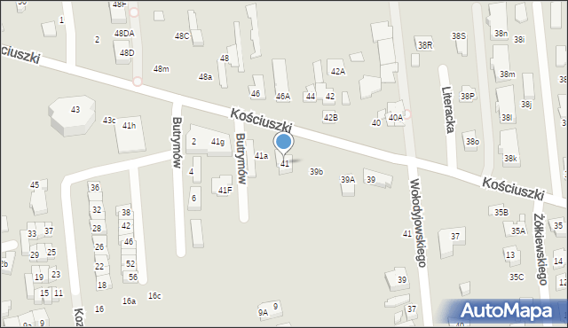 Marki, Kościuszki Tadeusza, gen., 41, mapa Marki