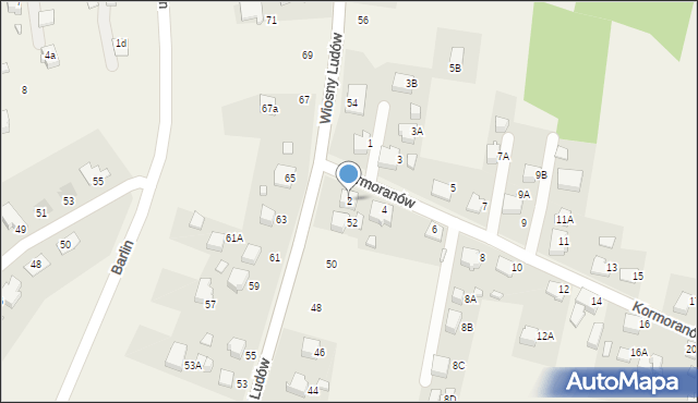 Marklowice, Kormoranów, 2, mapa Marklowice