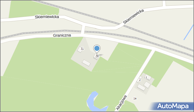 Marków-Towarzystwo, Kolejowa, 29, mapa Marków-Towarzystwo