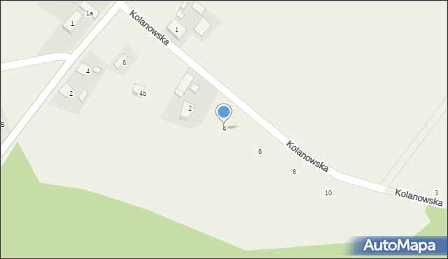 Masów, Kolanowska, 4, mapa Masów