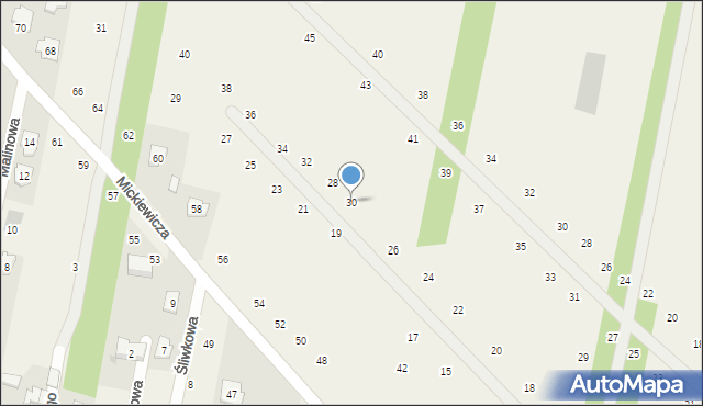Maszewo Duże, Konopnickiej Marii, 30, mapa Maszewo Duże