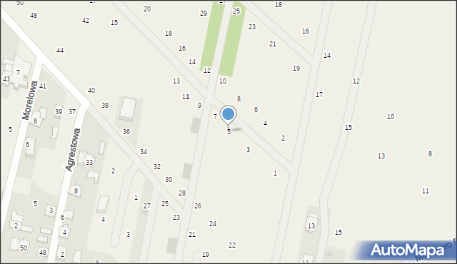Maszewo Duże, Konopnickiej Marii, 5, mapa Maszewo Duże