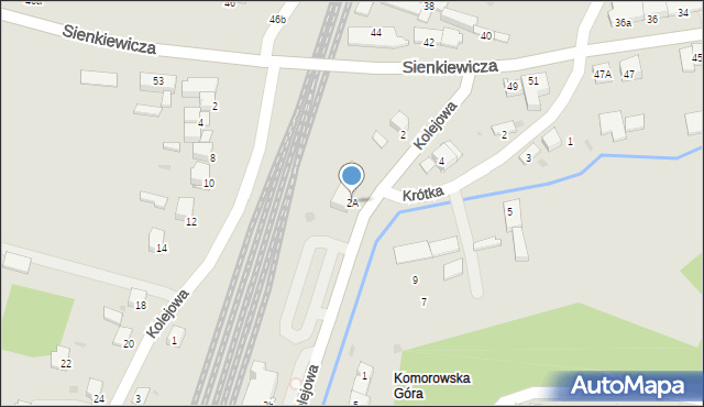 Miechów, Kolejowa, 2A, mapa Miechów