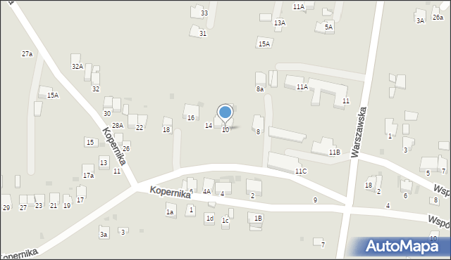 Miechów, Kopernika Mikołaja, 10, mapa Miechów