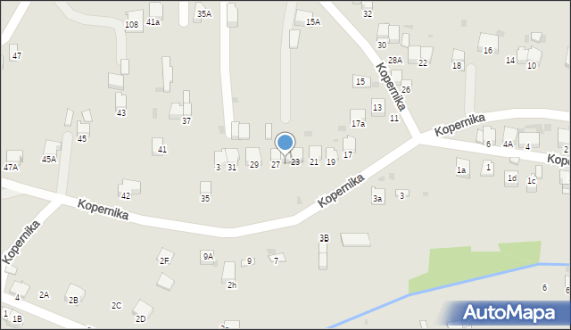 Miechów, Kopernika Mikołaja, 25, mapa Miechów