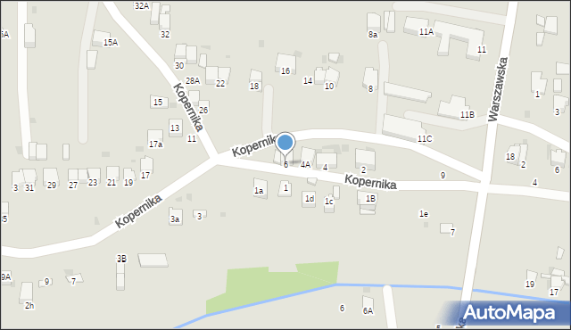 Miechów, Kopernika Mikołaja, 6, mapa Miechów