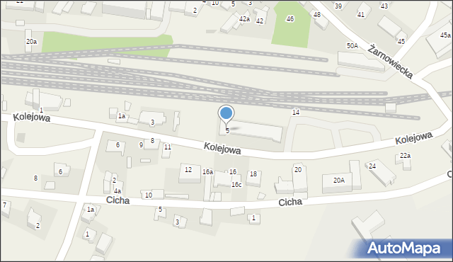 Miechów-Charsznica, Kolejowa, 5, mapa Miechów-Charsznica