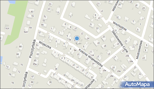 Mikołów, Kolonia Wojewódzka, 7A, mapa Mikołów