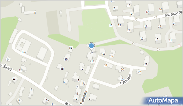 Mikołów, Konwalii, 17, mapa Mikołów