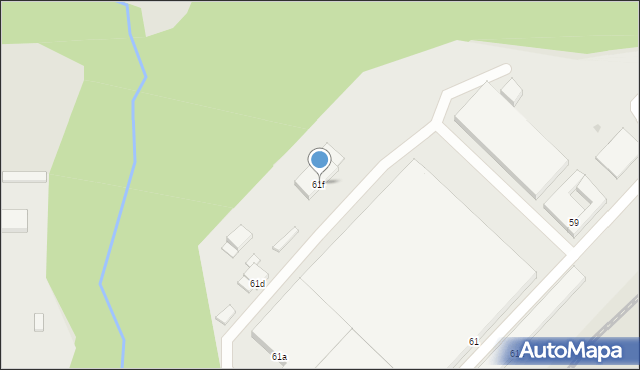 Mikołów, Kościuszki Tadeusza, gen., 61f, mapa Mikołów