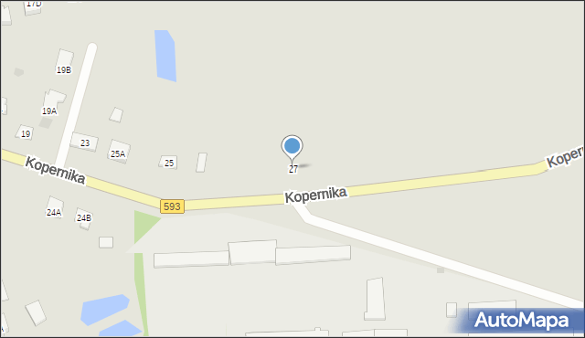 Miłakowo, Kopernika Mikołaja, 27, mapa Miłakowo