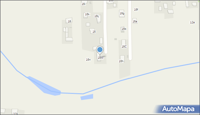 Milejów-Osada, Kolejowa, 16M, mapa Milejów-Osada